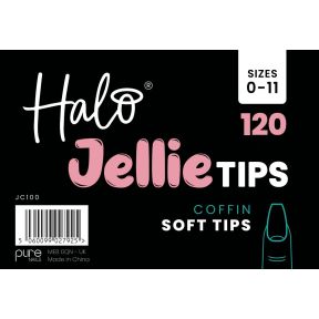 Halo Jellie Tips Coffin 120 Sizes 0-11
